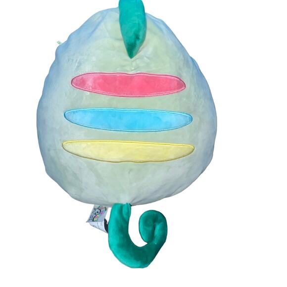 Squishmallows Plush Pillow Lizard Chameleon Kent Rainbow Stuffed Nursery 12” - Picture 3 of 8